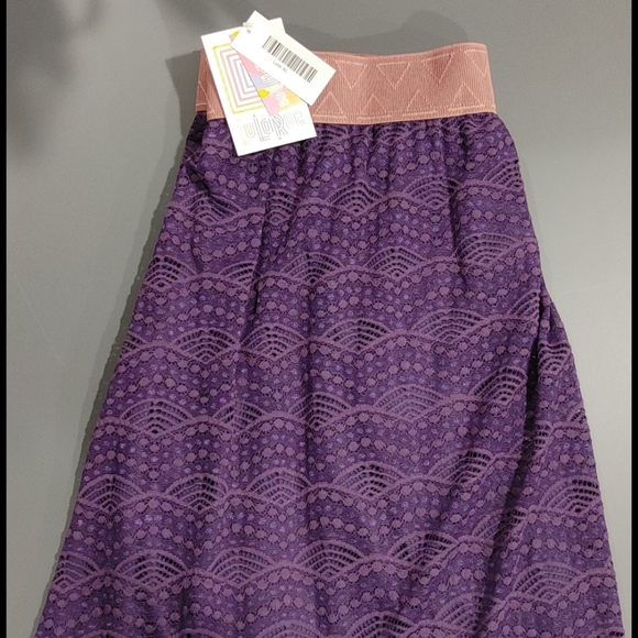 LulaRoe Lola XL purple lace!! - Picture 1 of 1